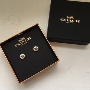 Coach earrings